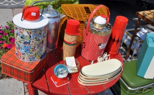 Most of the owners had vintage camping items for sale at affordable prices.